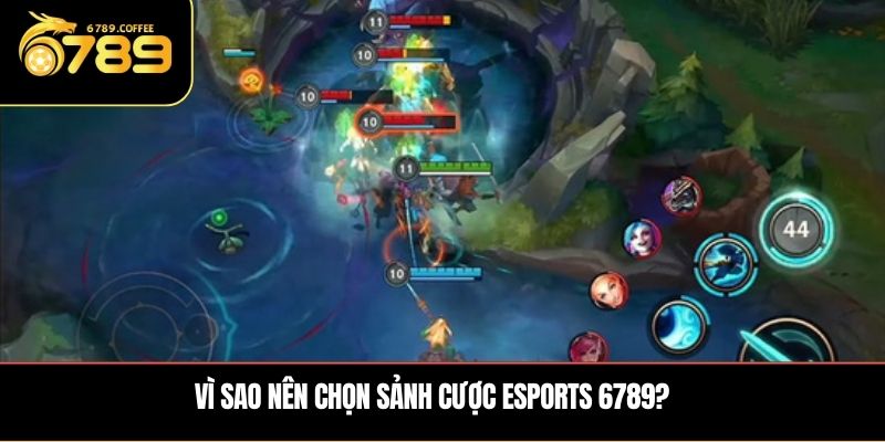 Vì sao nên chọn sảnh cược esports 6789?